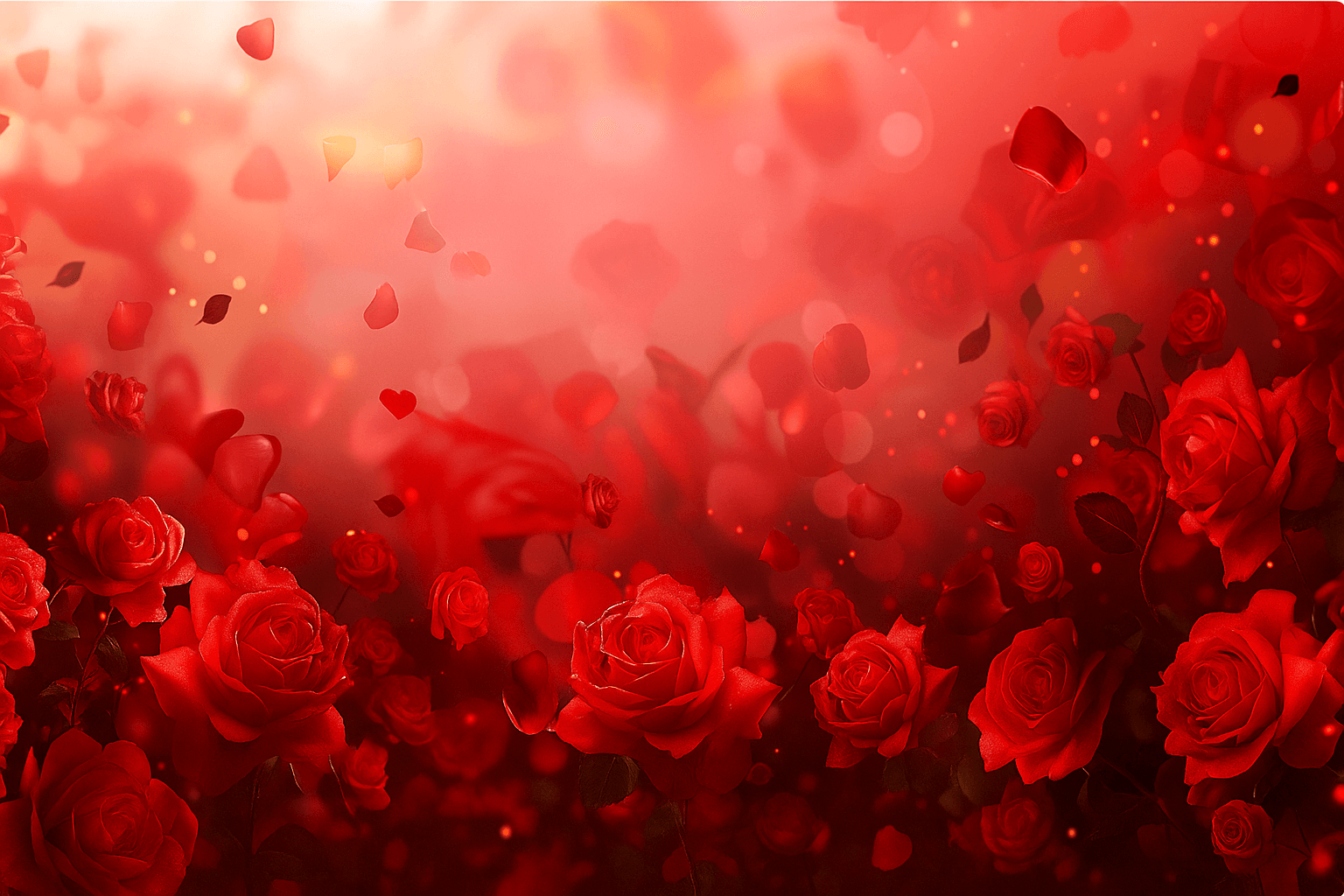 Romantic digital anniversary card background for an online anniversary card